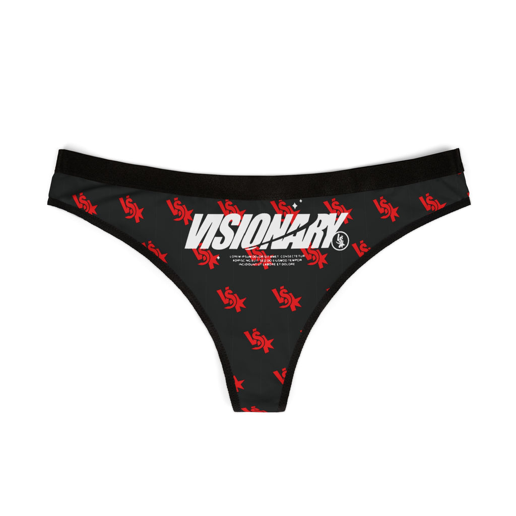 V-STAR "Signature" Thong — Black & Red All-Over Print