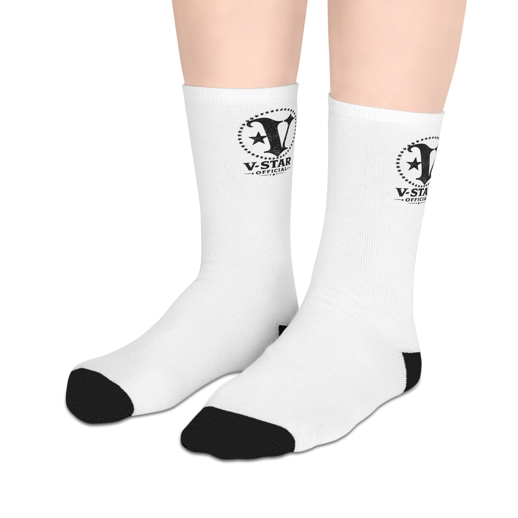 V-STAR -Casual Athletic Crew Socks