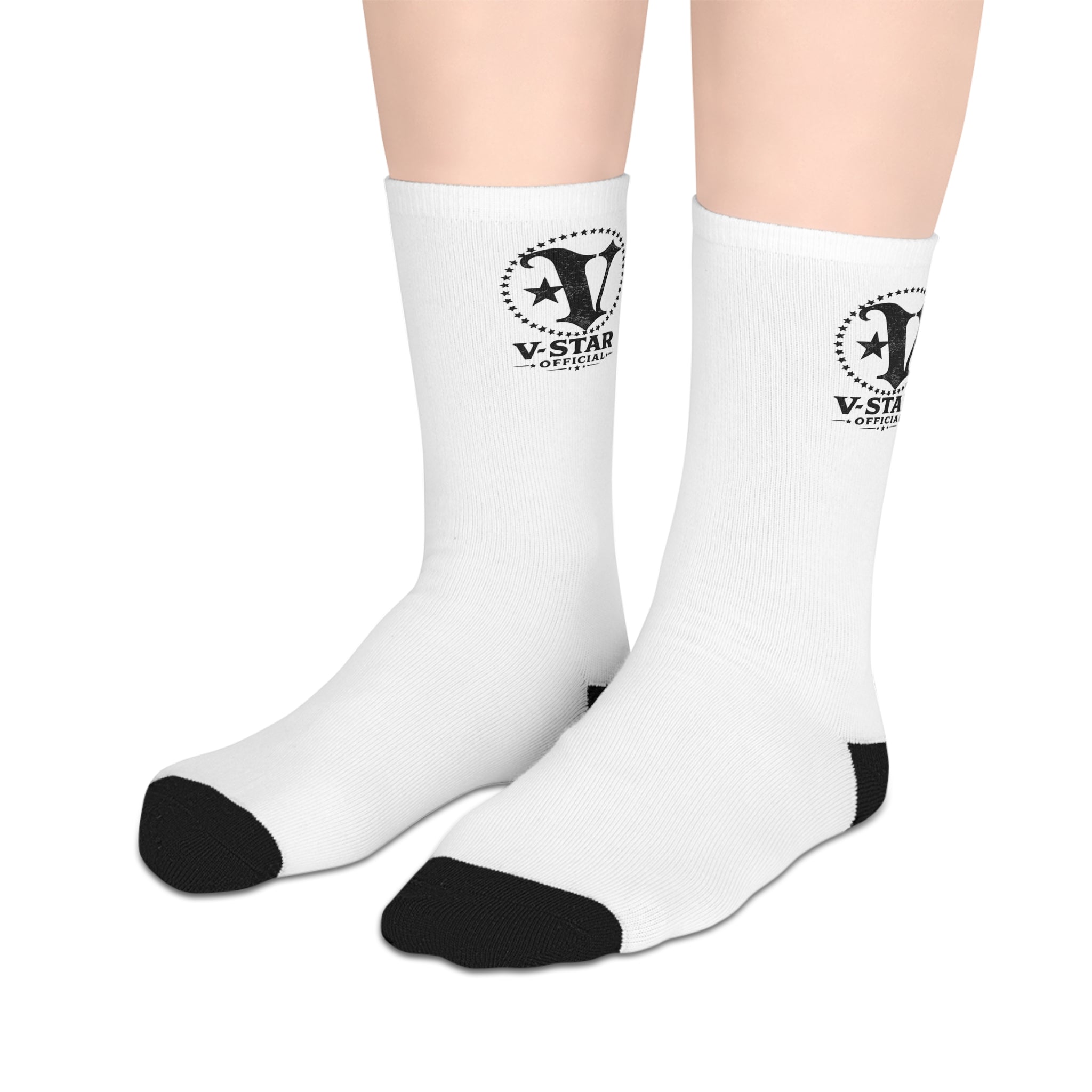 V-STAR -Casual Athletic Crew Socks