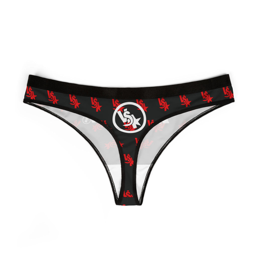 V-STAR "Signature" Thong — Black & Red All-Over Print
