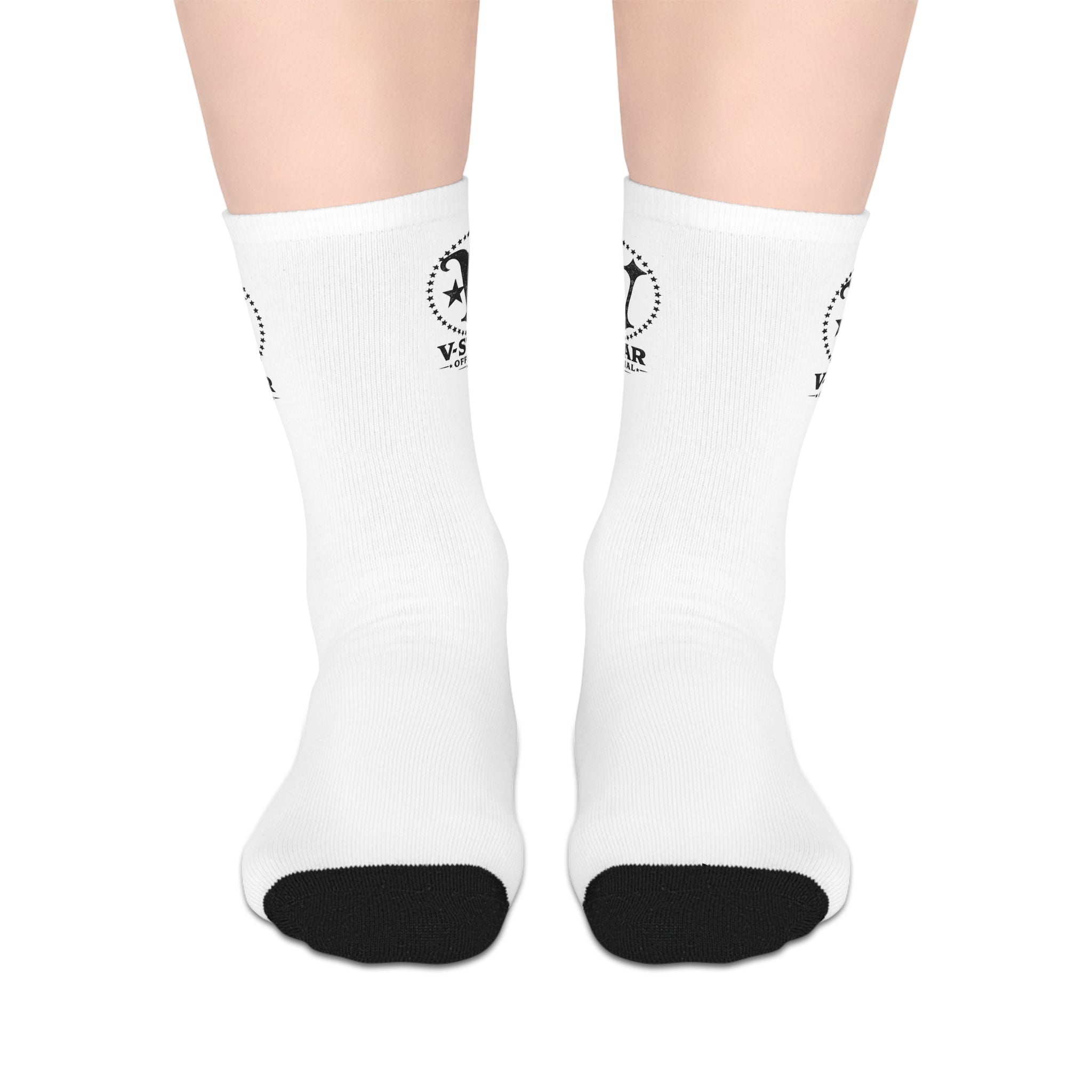 V-STAR -Casual Athletic Crew Socks