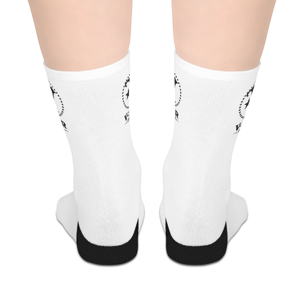 V-STAR -Casual Athletic Crew Socks