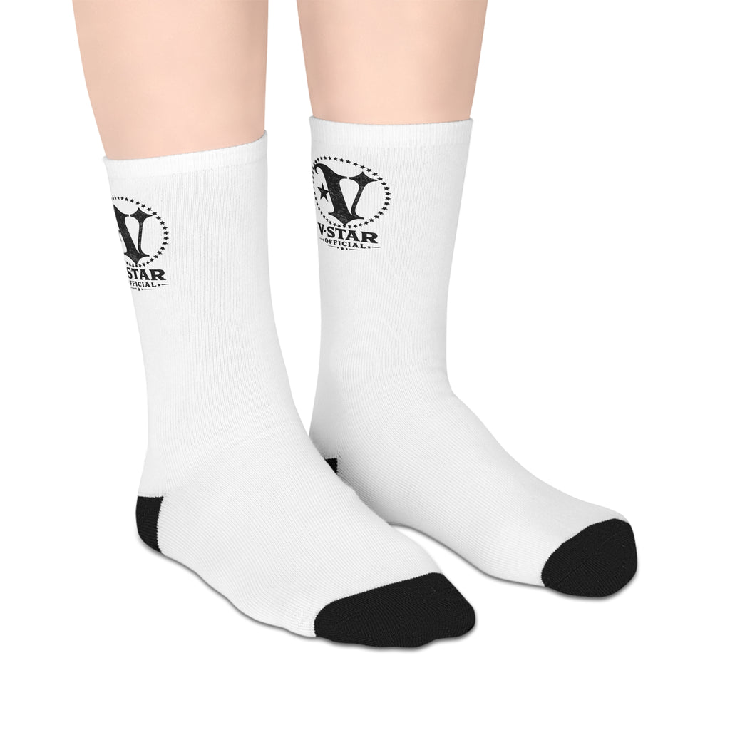 V-STAR -Casual Athletic Crew Socks