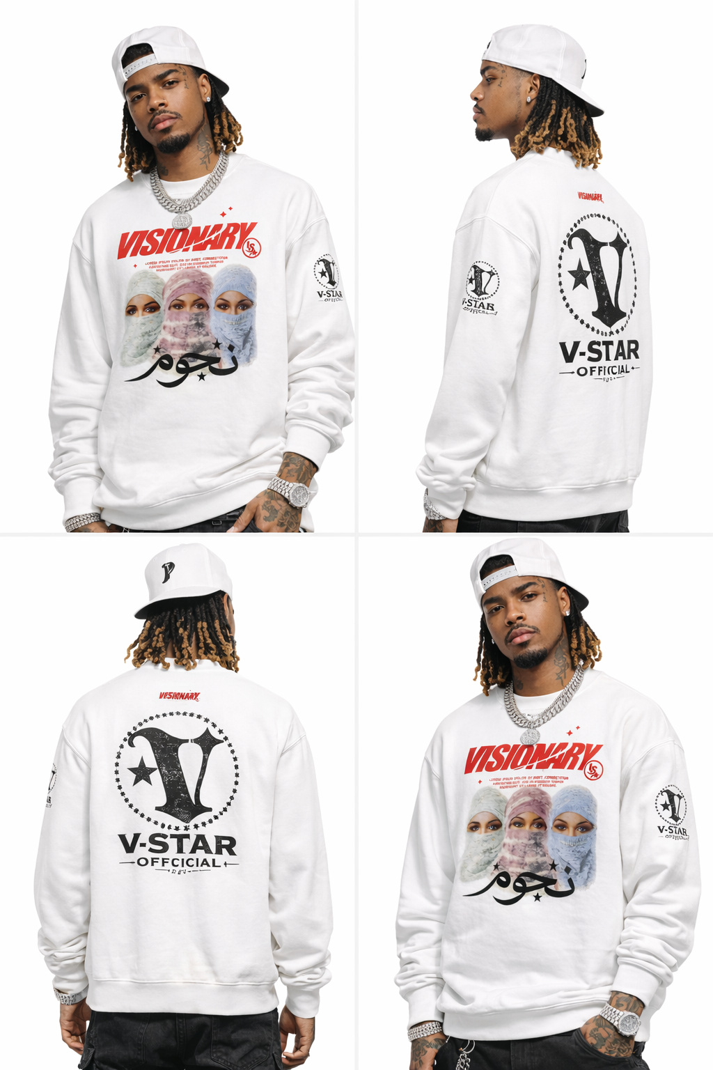 V-STAR Najm Oversize Visionary Crew
